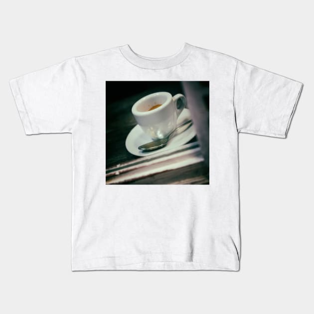 Espresso Kids T-Shirt by ansaharju